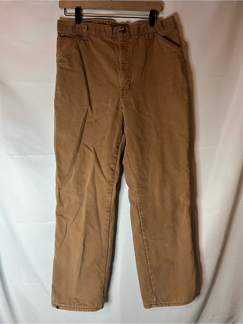 Vintage Walls Weather Pruf Brown Insulated Pants
